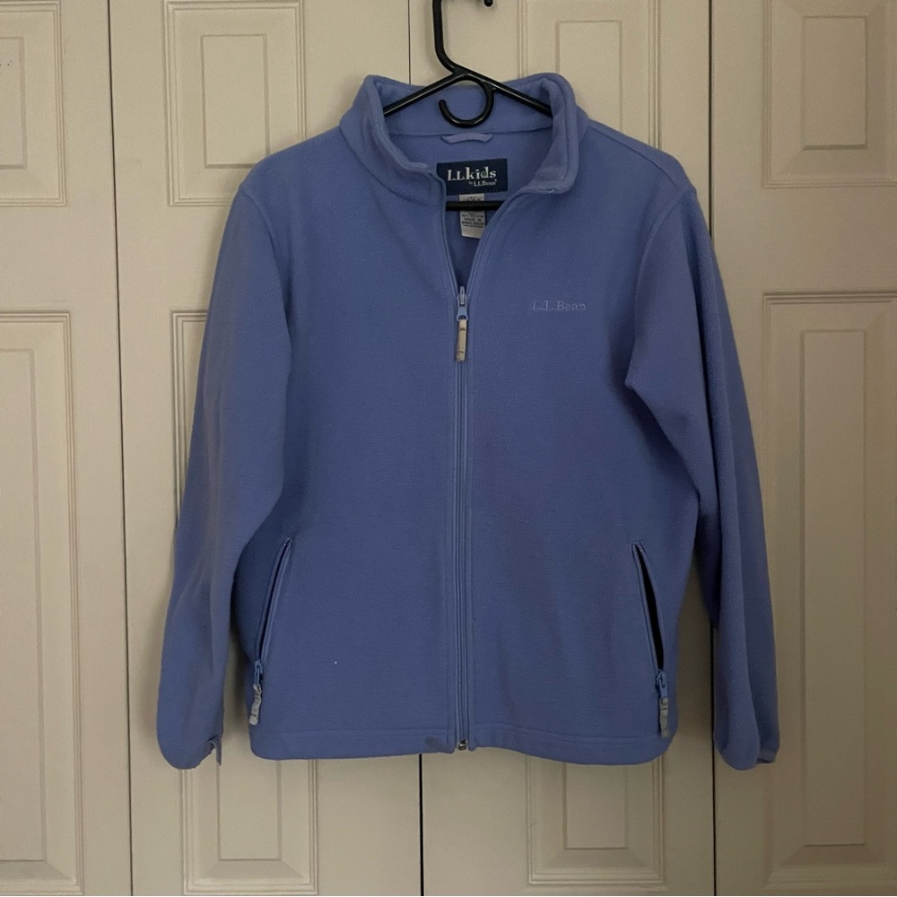 L.L. Bean Blue Fleece Jacket
